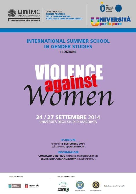 locandina summer school gender studies 2014