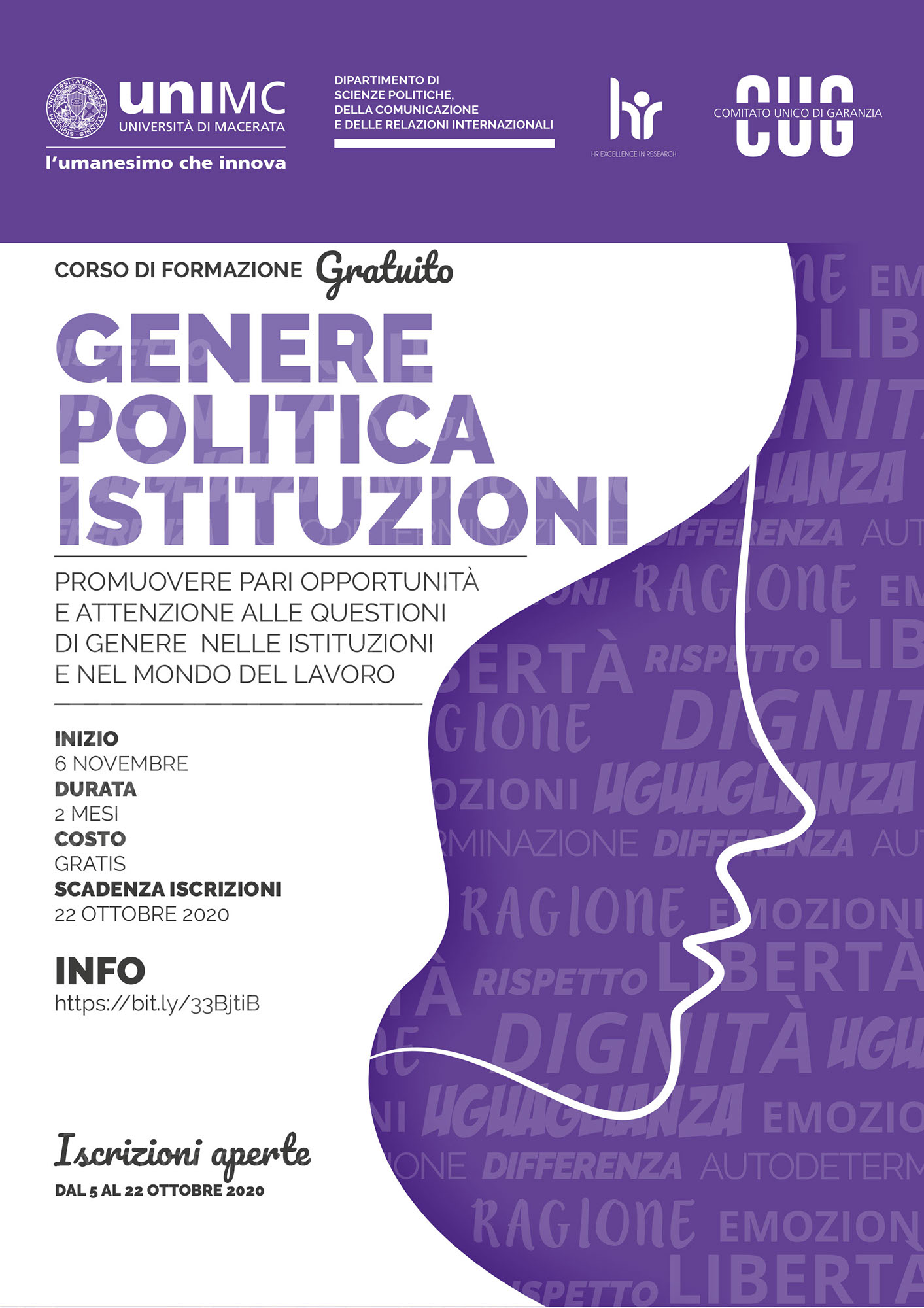 Corso di formazione GENERE POLITICA E ISTITUZIONI