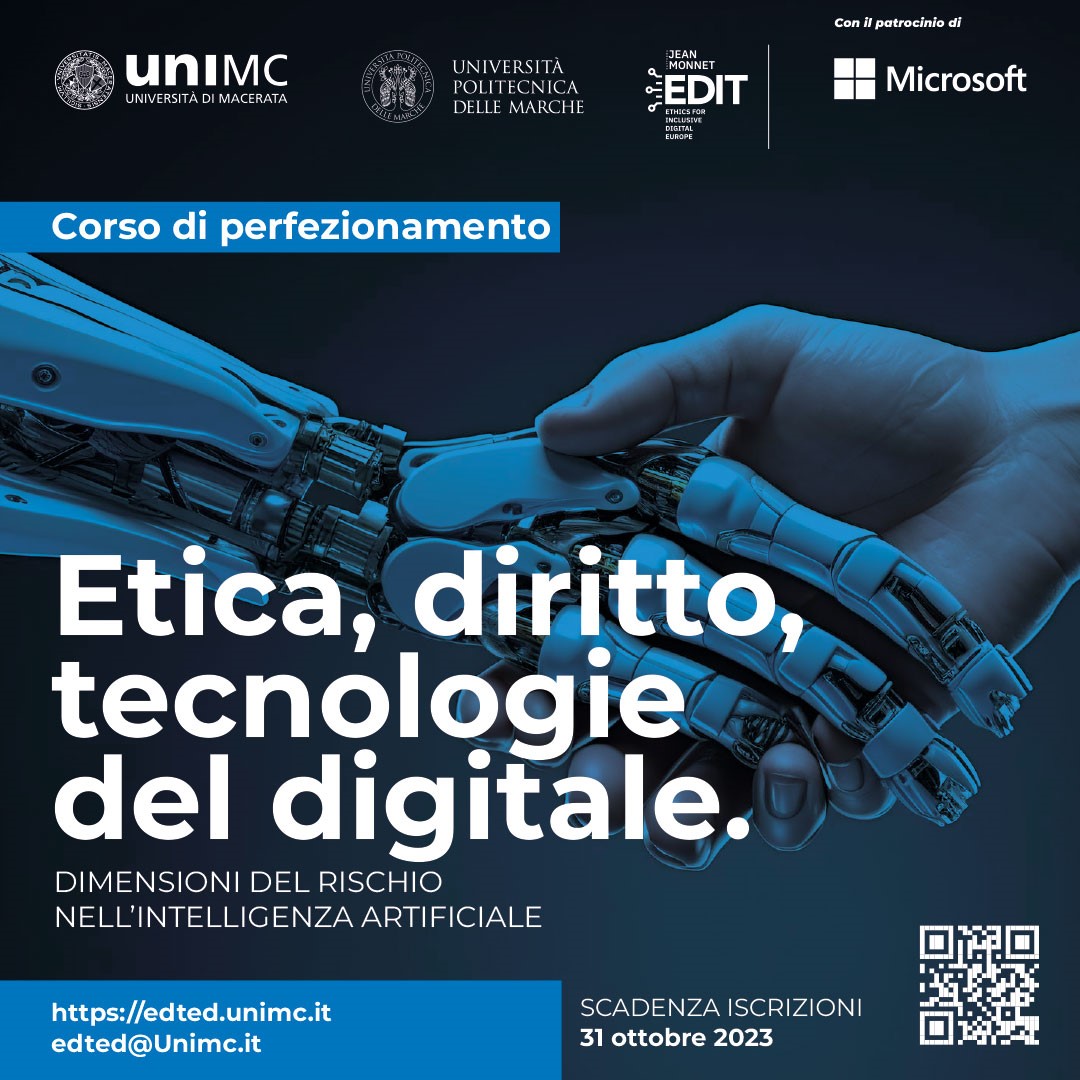 Etica, Diritto, Tecnologie del digitale - Dimensioni del rischio nell’Intelligenza Artificiale