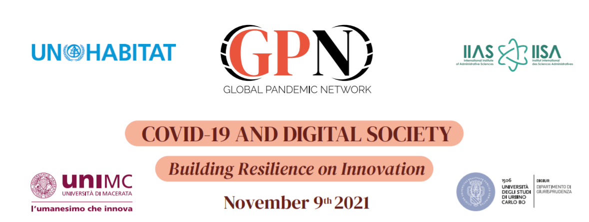 GPN Global Webinar COVID-19 and DIGITAL SOCIETY. Building resilience on innovation