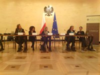 INES CORTI E NATASCIA MATTUCCI A VARSAVIA PER LA CONFERENZA FINALE DEL PROGETTO EQUAL