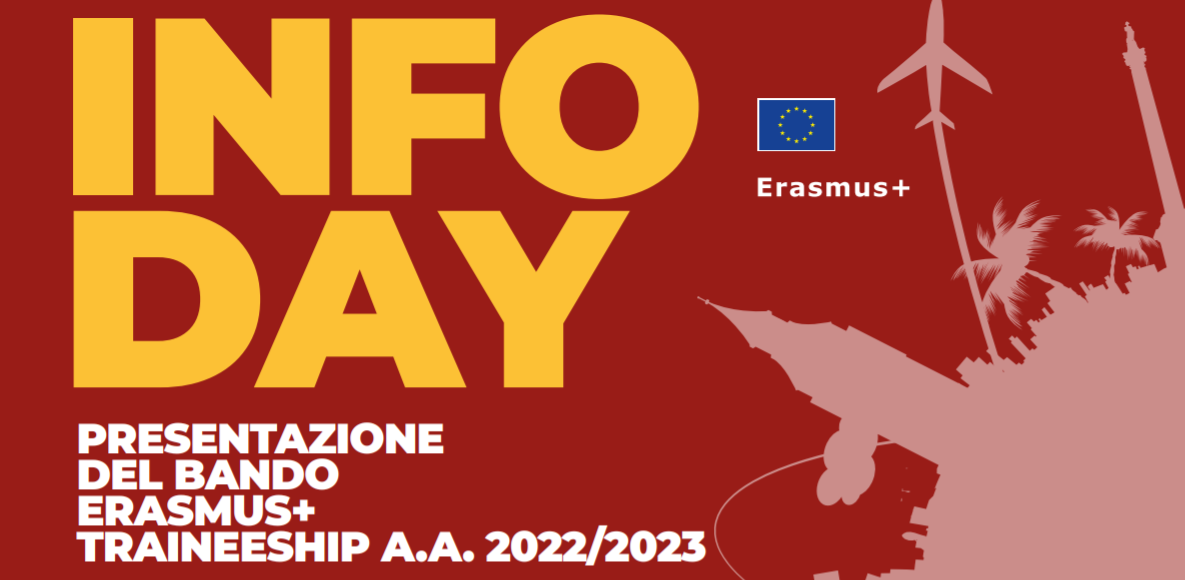 INFO DAY ERASMUS+ TRAINEESHIP