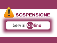 Interruzione servizi on line studenti e docenti 