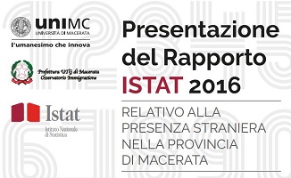 RAPPORTO ISTAT 2016 SULLA PRESENZA STRANIERA NELLA PROVINCIA DI MACERATA