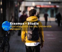  Bando Erasmus+ Mobilità per Studio a.a. 23/24: riapertura termini