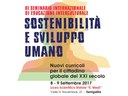 Seminario di educazione interculturale “Sostenibilità e sviluppo umano” 