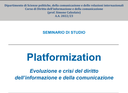 Platformization