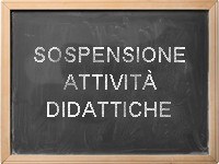 sospensione attività didattiche